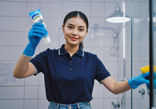 Desmanchador de Vidrios CLEAN EXPERT Presentación tubo + OBSEQUIO (esponja y guantes).